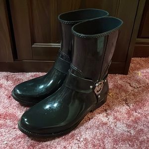 Worn once MK Rain Boots